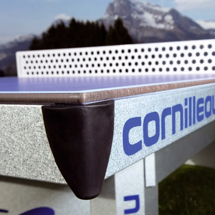 Bordtennisbord Cornilleau 510 PRO Blå | Utendørs | Med stålnett 