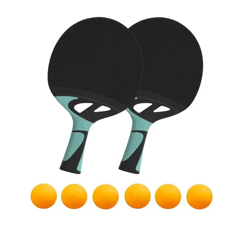 Bordtennissett Cornilleau Tacteo 30 2 uteracketer | 6 baller | Fritid