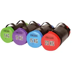 Gymstick FitnessBag 10 kg 22,5 x 55 cm lilla