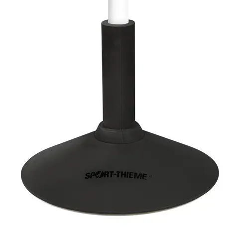 Tilbehør til hjørnestolpe | Svart fot Passer til 30mm og 50mm stenger