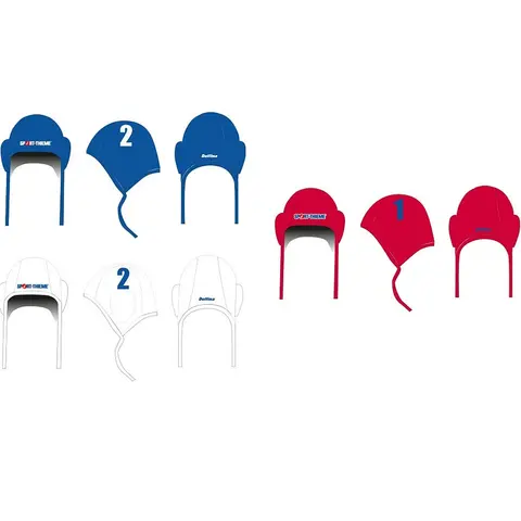 Vannpolohetter - 13 stk i settet FINA godkjent | Velg farge