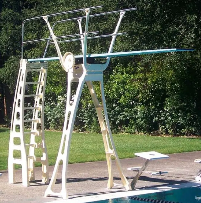 Durafim sviktbrettstativ 3 meter Til Stupebrett Duraflex Maxi B 4,88 m 
