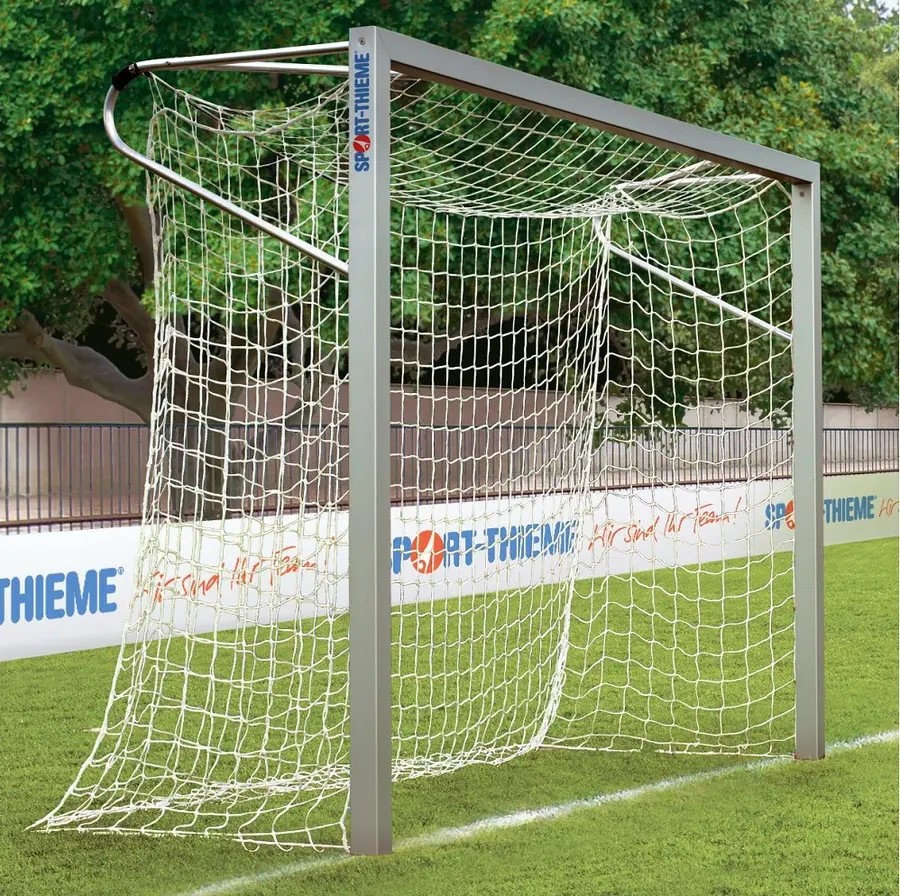 Fotballmål 3x2 m m/bakkehylser 5'er mål | Firkant profil 