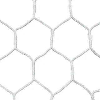 Nett håndball/futsal 3x2 m Hexagon 1 par | Hvit | 80/100 | 4 mm | M120