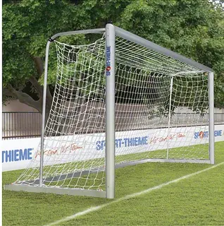 Fotballm&#229;l 5x2 m frittst&#229;ende Ovalprofil p&#229; stolper 120/100mm