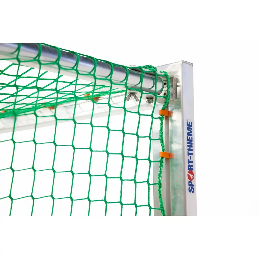 Minimål foldbart 120 x 80 cm Robust alu fotballmål | 10 cm masker 