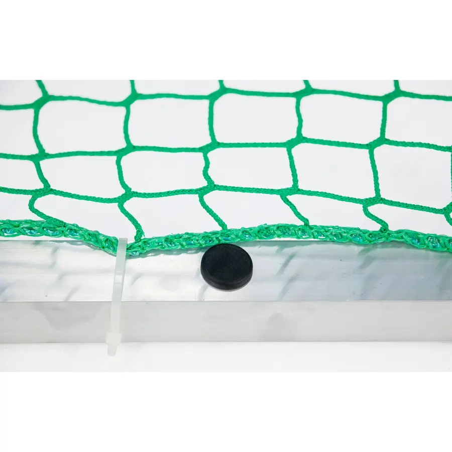 Minimål foldbart 120 x 80 cm Robust alu fotballmål | 10 cm masker 