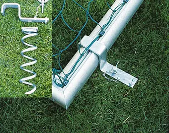 Tilbehør Forankringssett til fotballmål 40x80 mm rektangulær profil 