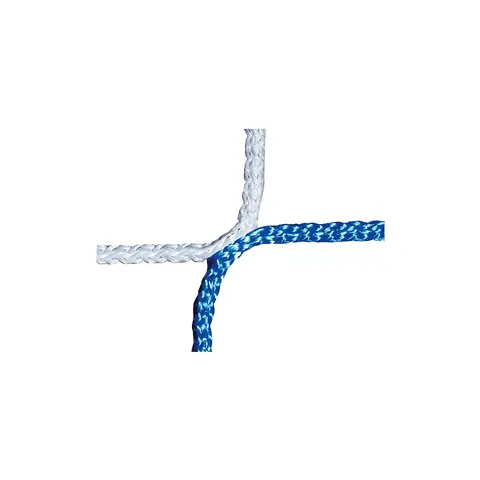 Nett 7&#39;er fotballm&#229;l 5x2 m 100/100 | 4mm |  M120 | hvit/bl&#229;