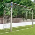 Fotballm&#229;l 5x2 m m/bakkehylser 7&#39;er m&#229;l | oval profil