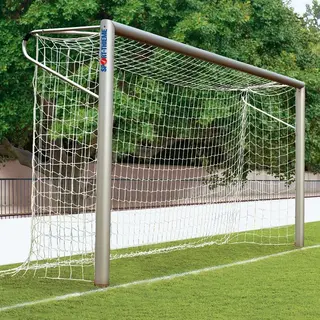 Fotballmål 5x2 m m/bakkehylser 7'er mål | oval profil
