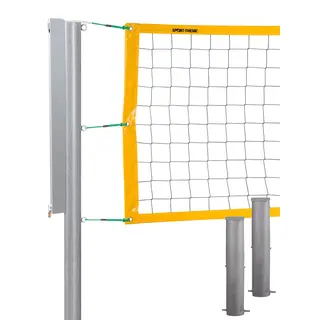 Sandvolleyballstolper Safe L&#229;sbare volleyballstolper m/bakkehylser
