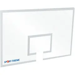 Basketplate SCS Sikkerhetsglass DEMO Inne/ute | 180x105x1,2 cm
