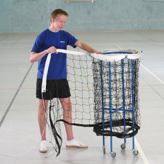 Oppbevaringsvogn for nett Til badmintonnett
