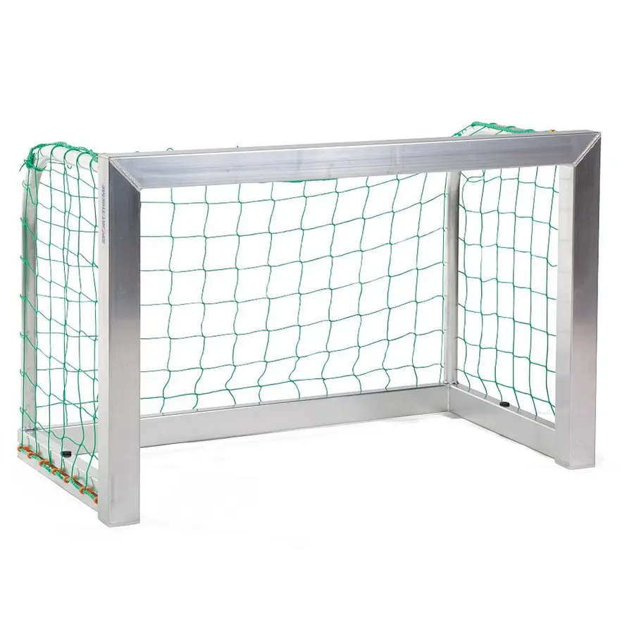 Minimål helsveiset 120 x 80 cm Robust alu fotballmål | 10 cm masker 