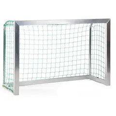 Minimål helsveiset 180 x 120 cm Robust alu fotballmål | 10 cm masker