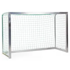 Minimål helsveiset 240 x 160 cm Robust alu fotballmål | 10 cm masker