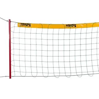 Sandvolleyballnett Huck Dralo 9,5 m | Plastbelagt st&#229;lvaier