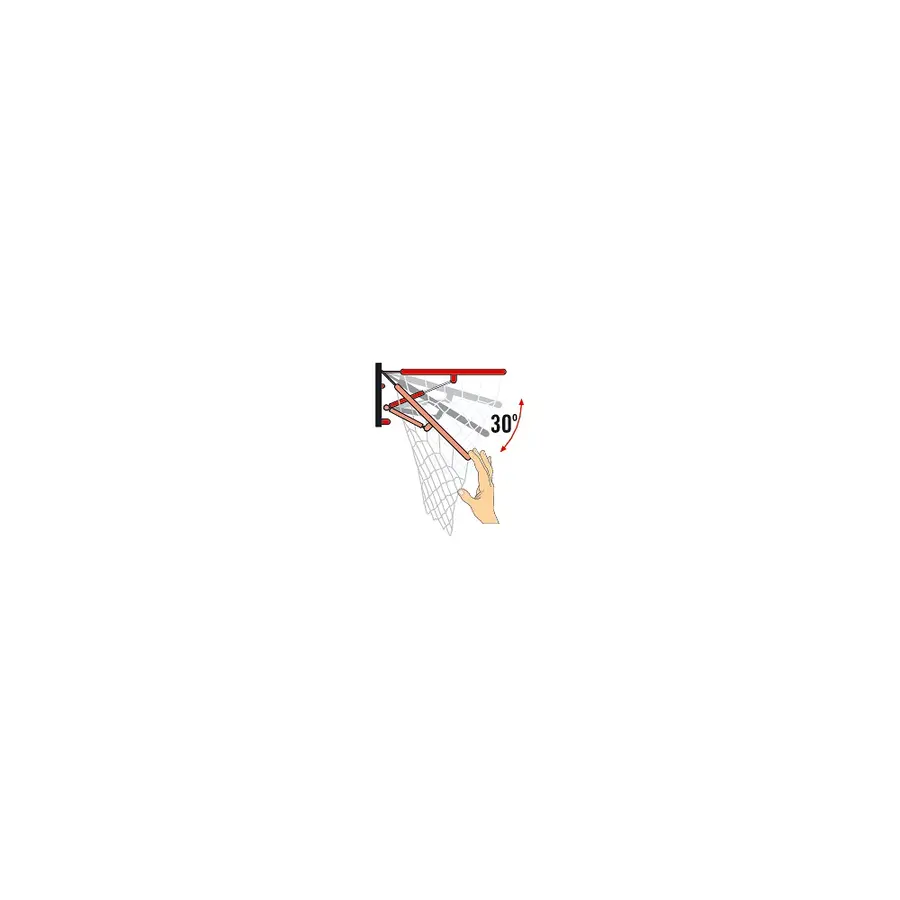 Basketballkurv Premium 35 kg 35 kg dunkering | kun kurv 