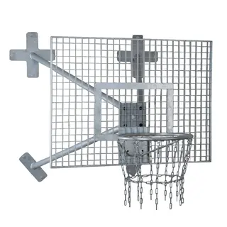 Vegghengt basketkurv Fair Play Komplett | fast kurv | Gitter bakplate