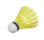 Badmintonball Shuttle 2000 - 6 stk Gul | Middels hastighet 