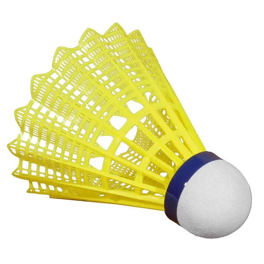 Badmintonball Shuttle 2000 - 6 stk Gul | Middels hastighet 