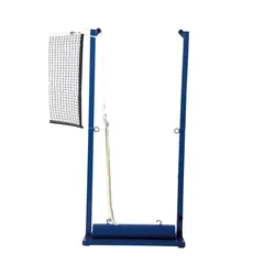 Badmintonstolpe til flere spillefelt 1 stk | transportabel | b&#229;ndstrammer