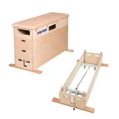 Sprangkasse Multiplex 4 delt Okseskinn | Med hjul | T&#220;V/GS