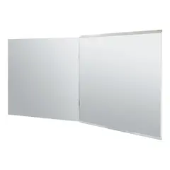 Speil for veggmontering.100/200 x 150 cm Sammenleggbart