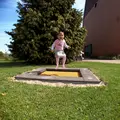 Nedfelt trampoline Kindergarten Til barnehager