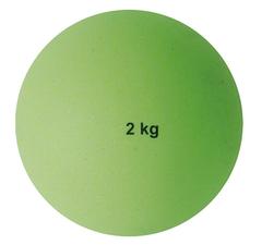 Støtkule kunststoff 2 kg 2 kg | 114 mm | grønn