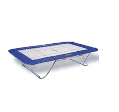 Trampoline Grand Master School II med Safe &amp; Comfort hjulstativ
