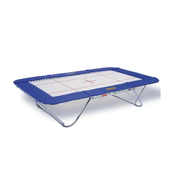 Trampoline Grand Master School II med Safe & Comfort hjulstativ 