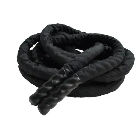 Battle rope 10 m/8 kg Tau med nylontrekk