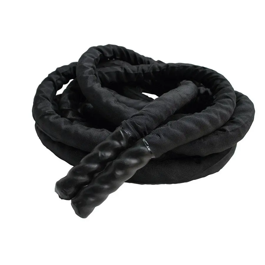 Battle rope 15 m/11 kg Tau med nylontrekk 