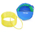 Gymnastikkringer Pvc 60 cm 10 stk Flat | Med oppbevaringspose