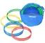 Gymnastikkringer Pvc 60 cm | Assortert 60 cm | 10 stk med oppbevaringsbag 