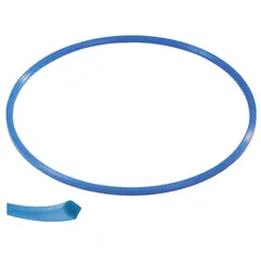 Gymnastikkring Pvc 80 cm | Bl&#229; 80 cm flat ring med kant-profil