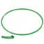 Gymnastikkring Pvc 70 cm | Grønn 70 cm flat ring med kant-profil 