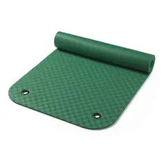 Treningsmatte Komfort med hull Gr&#248;nn 180 x 100 x 0,8 cm