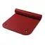 Treningsmatte Komfort med hull Rød 180 x 100 x 0,8 cm 