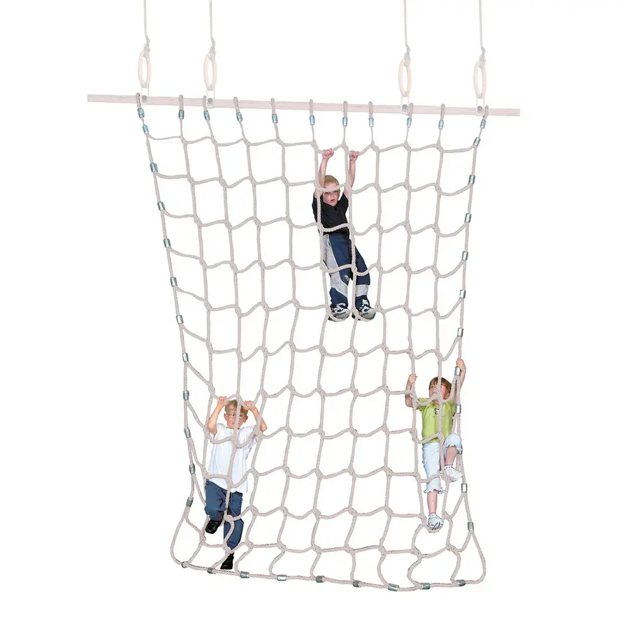 Klatrenett 3 x 2,5 m Uten oppheng | Naturlig myk hamp 