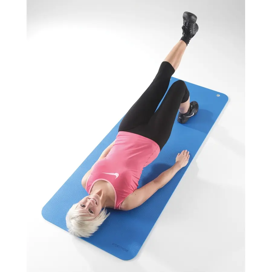 Treningsmatte Fit & Fun Blå 120 x 60 x 1 cm 