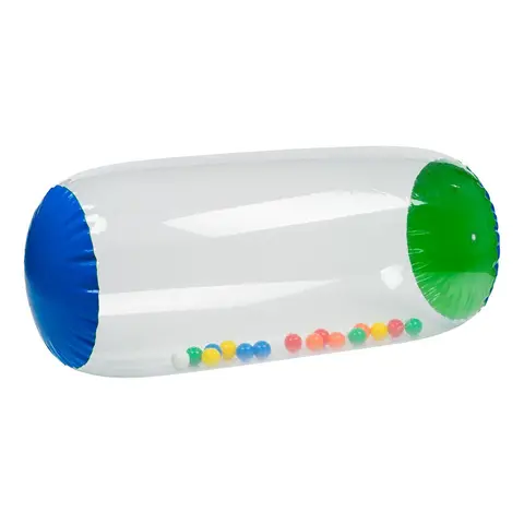 Terapirulle Airkraft med baller Gjennomsiktig og luftfylt pølle