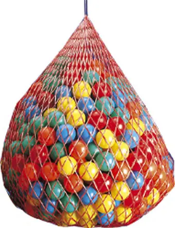 Baller til ballbasseng 6cm 500 stk Assorterte farger - lekerom/ballbasseng 