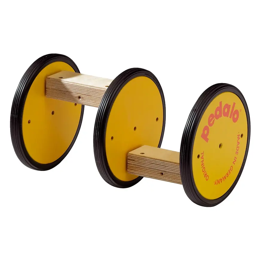 Pedalo Sport med svarte dekk Tråbrett 
