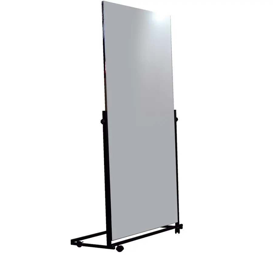 Seco Sign foliespeil med hjul 100 x 175 cm | Fast speilflate 