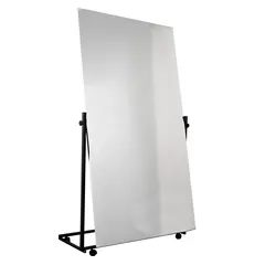 Seco Sign foliespeil med hjul 150 x 200 cm | Horisontalt vippbart