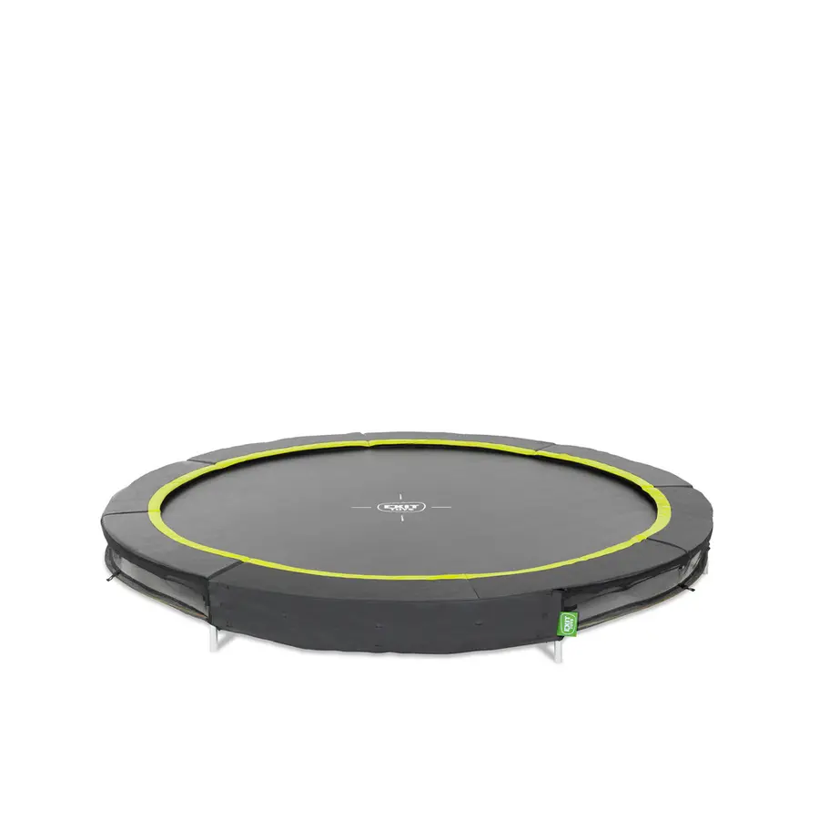 EXIT Silhouette Sports Bakketrampoline 244 cm | Svart | Uten sikkerhetsnett 