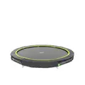 EXIT Silhouette Sports Bakketrampoline 305 cm | Svart | Uten sikkerhetsnett
